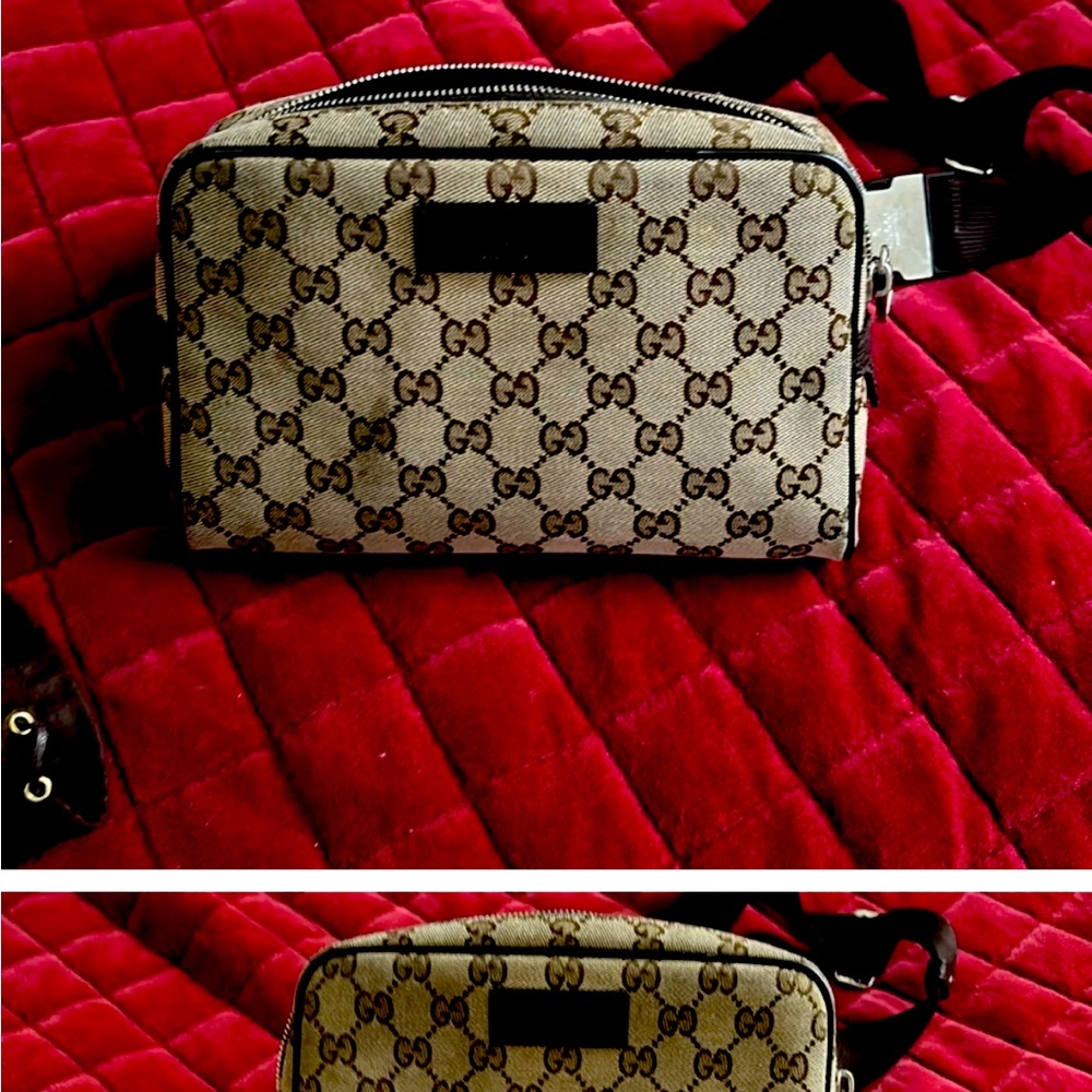 Gucci Beige and Brown Crossbody Bag - Picture 2 of 5